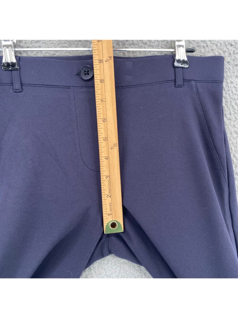 Betabrand Pants Womens Small Petite Indigo Bootcut Stretch Knit Trousers Pockets — image 8 of 8